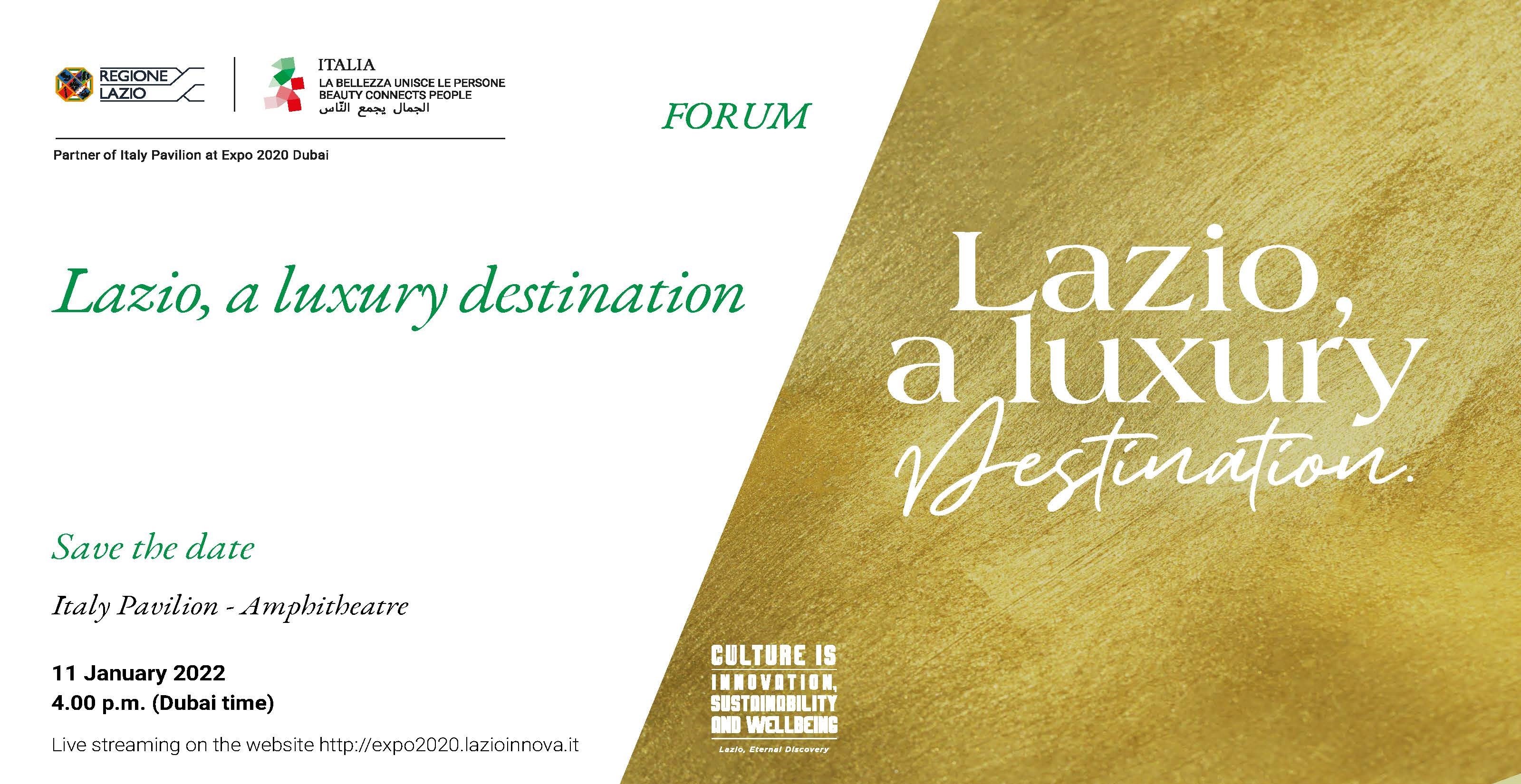 Forum: Lazio a Luxury Destination