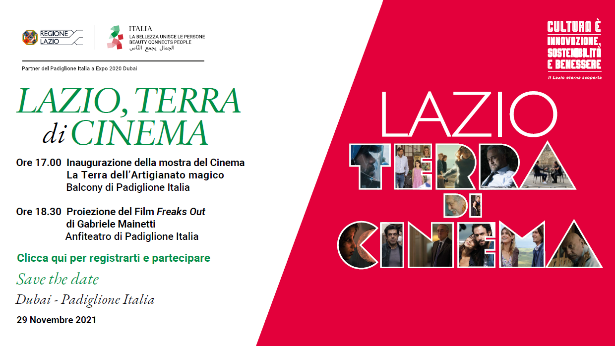 Lazio Terra di Cinema – La Terra dell’Artigianato magico