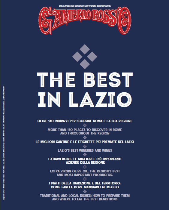 Speciale “The Best in Lazio” del Gambero Rosso